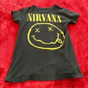 womens nirvana shirt medium